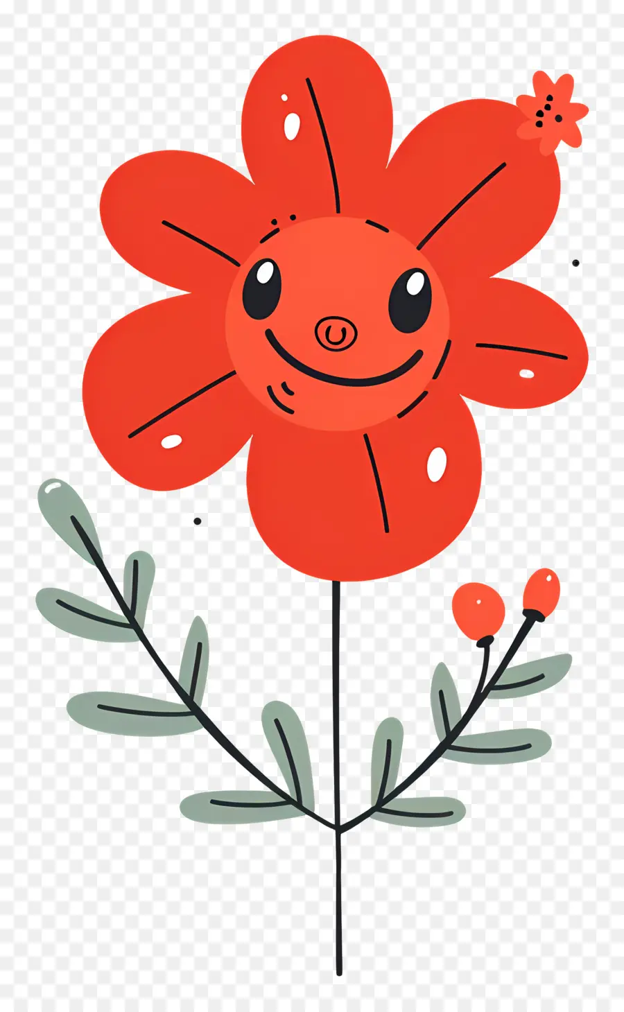 Emoji De Flor，Flor Sorridente PNG