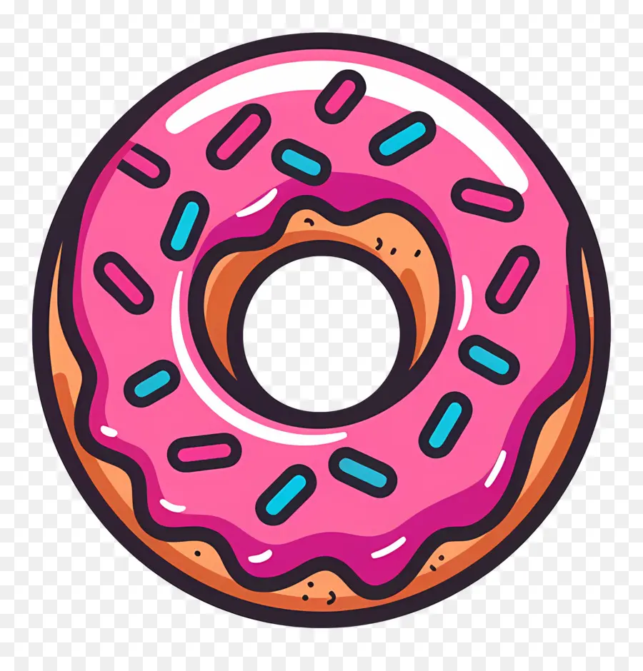 Rosquinha Animada，Rosquinha PNG