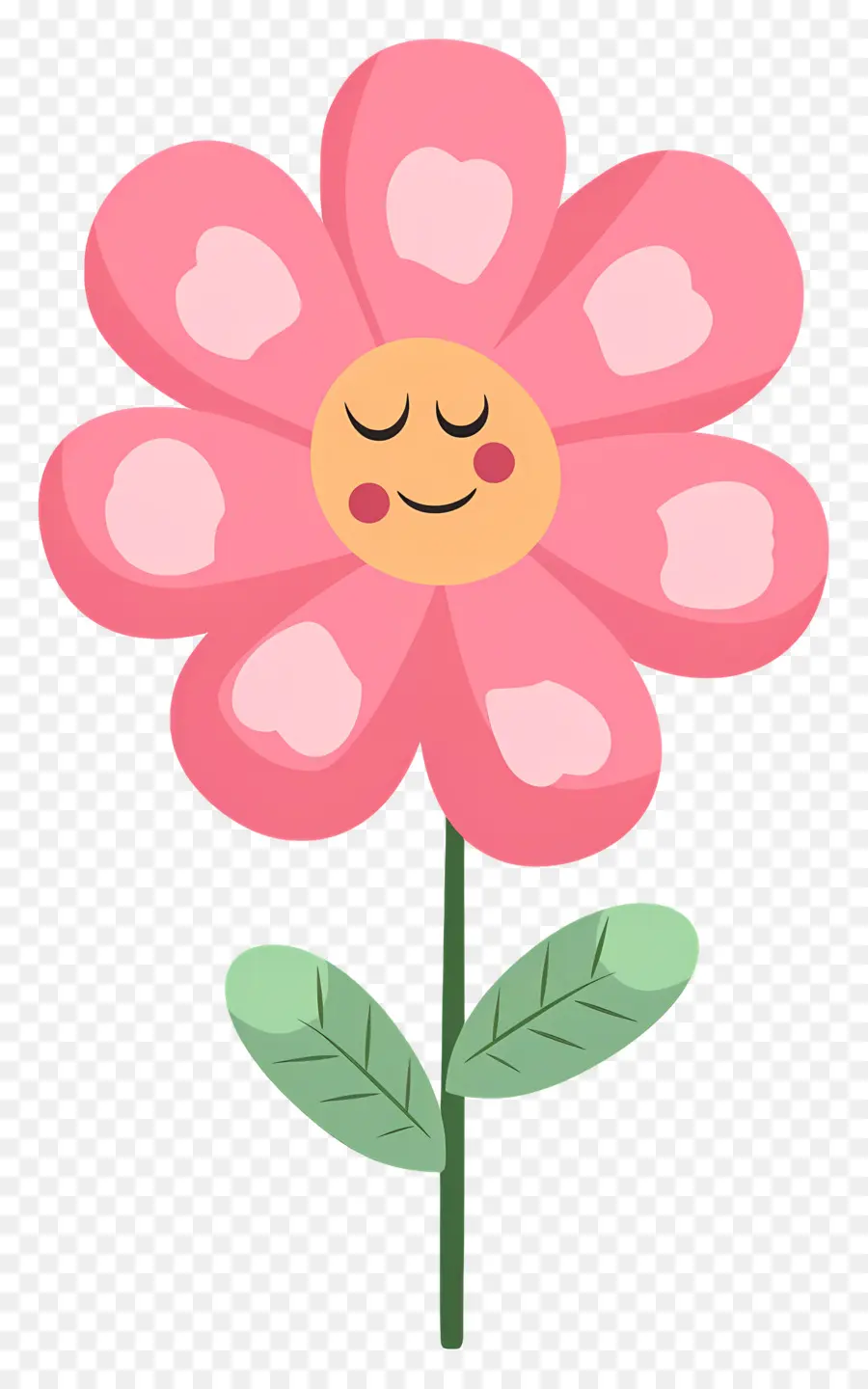 Emoji De Flor，Flor Rosa PNG