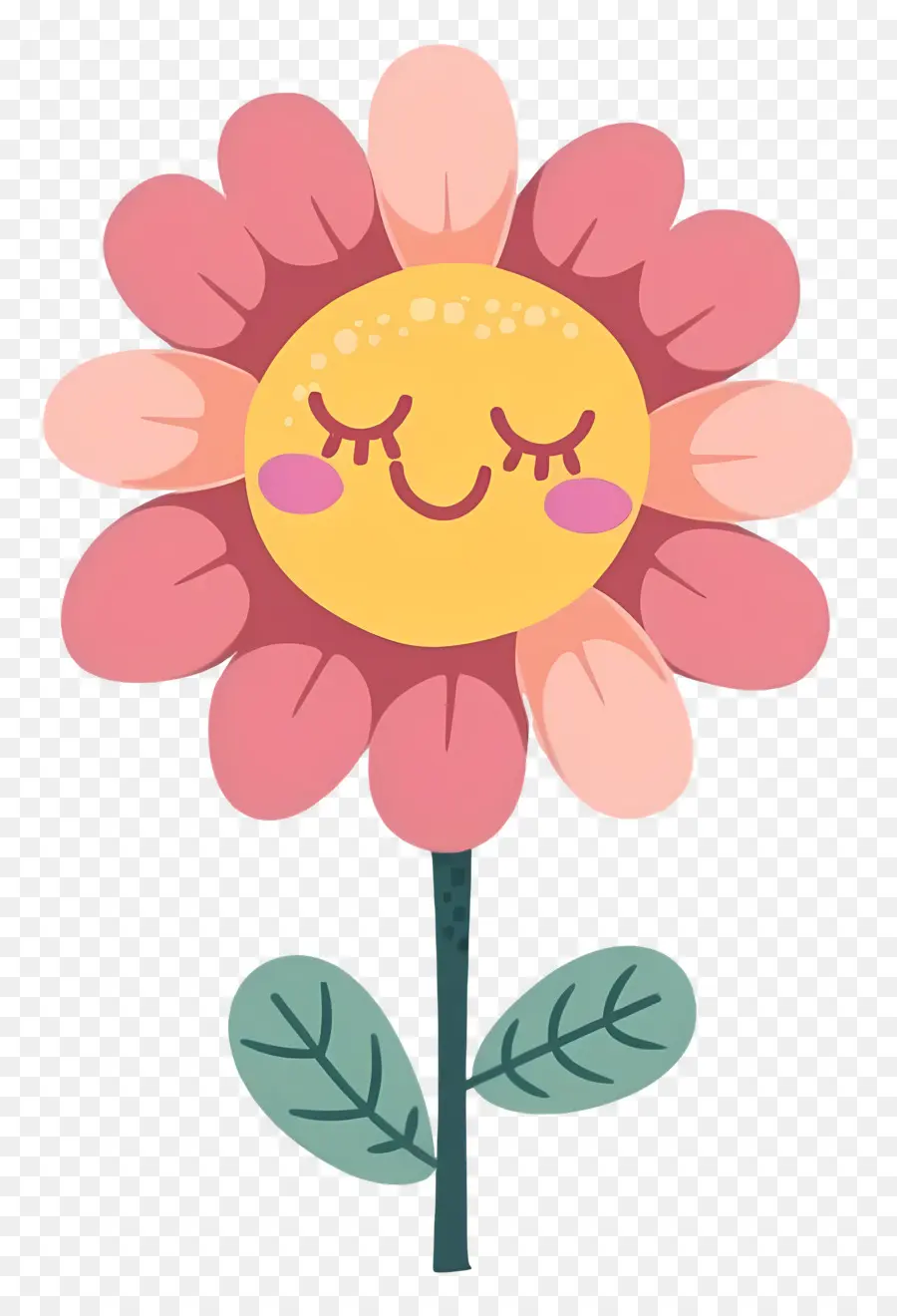 Emoji De Flor，Flor Adormecida PNG