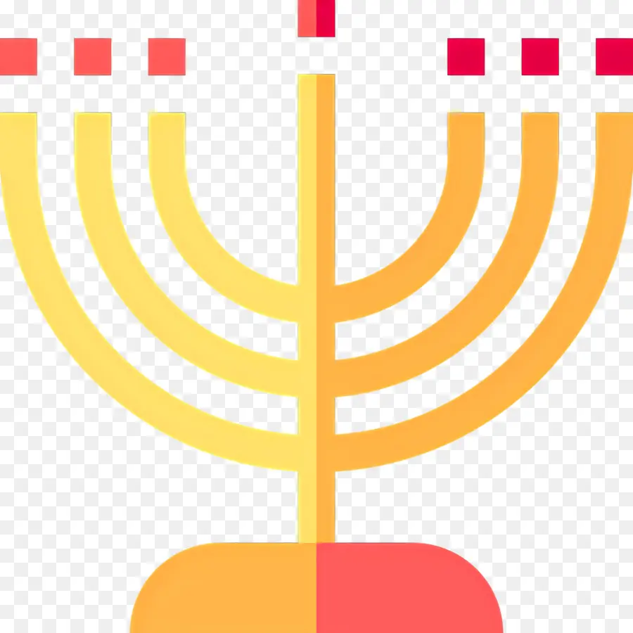 Menorá De Hanukkah，Menorá PNG