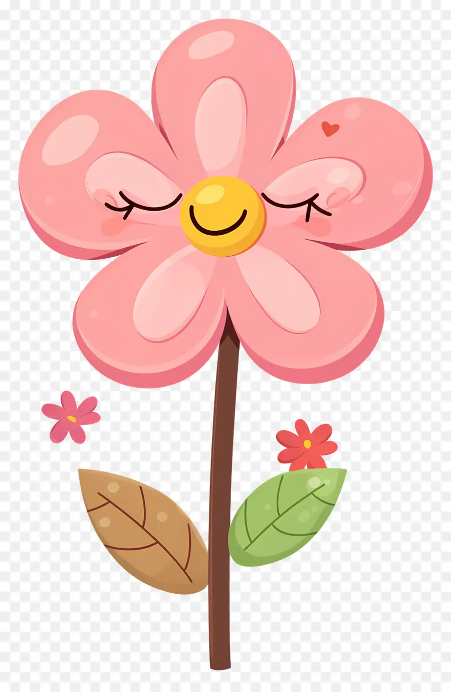 Emoji De Flor，Flor Rosa PNG