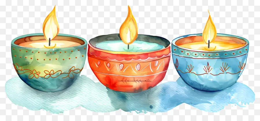 Diwali Diya，Diya PNG