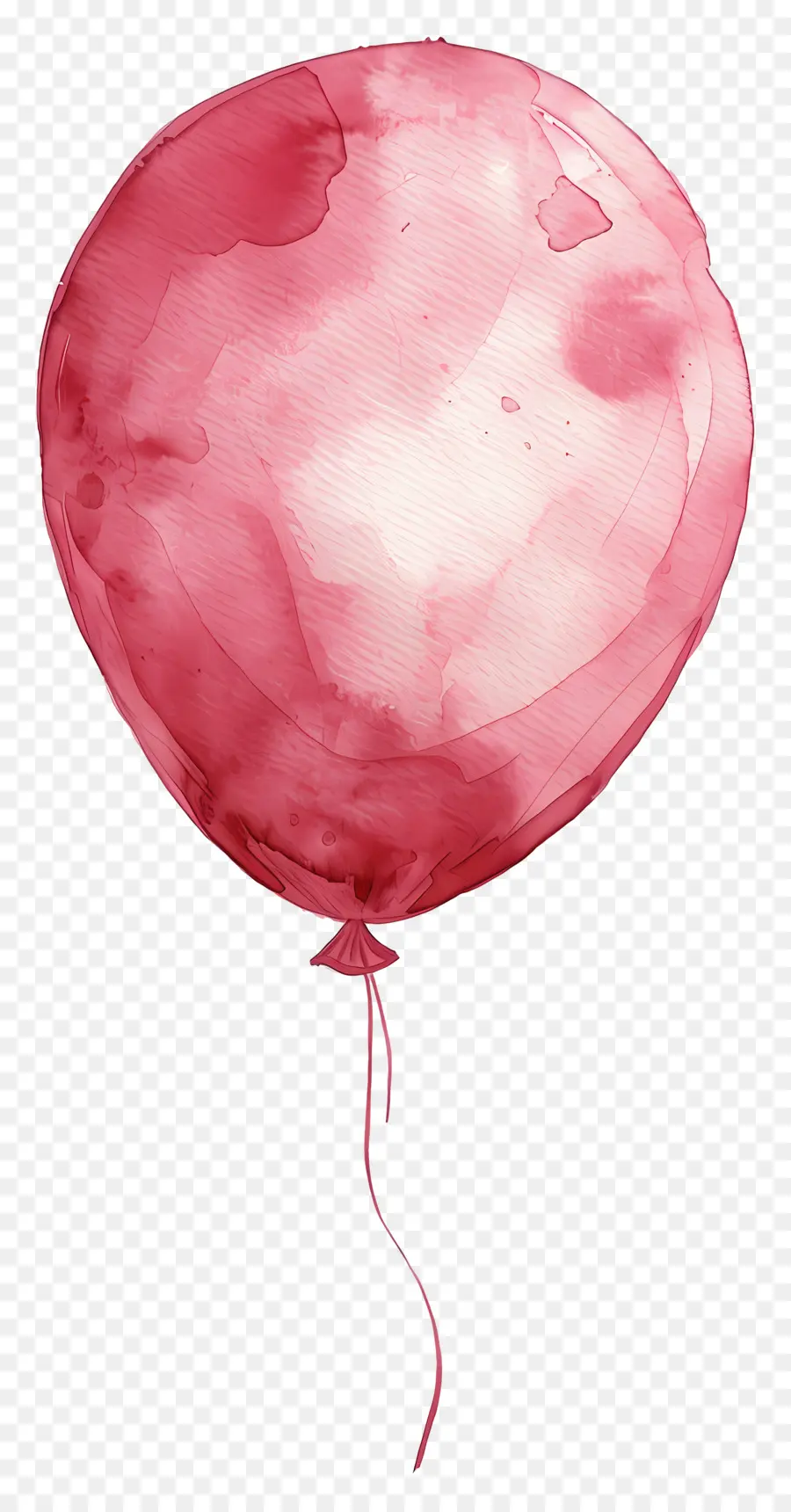 Balão Único，Balão Vermelho PNG