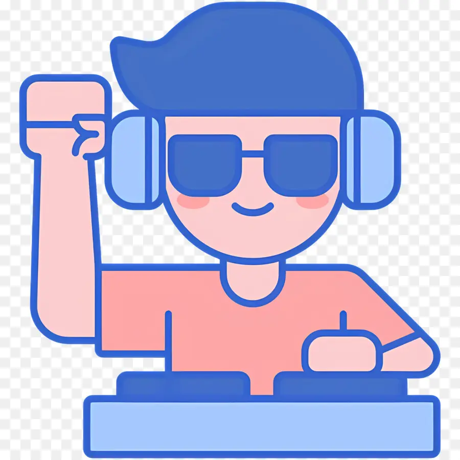 Dj De Música，Dj De Desenho Animado PNG