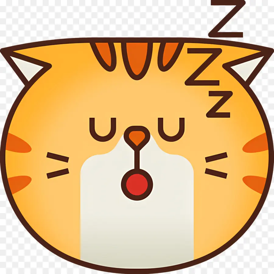 Gato Dormindo，Zzz PNG