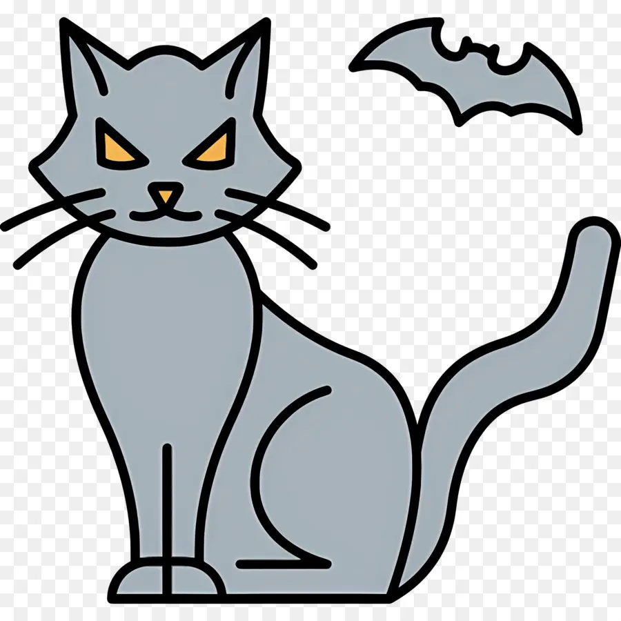 Gato Do Dia Das Bruxas，Gato PNG