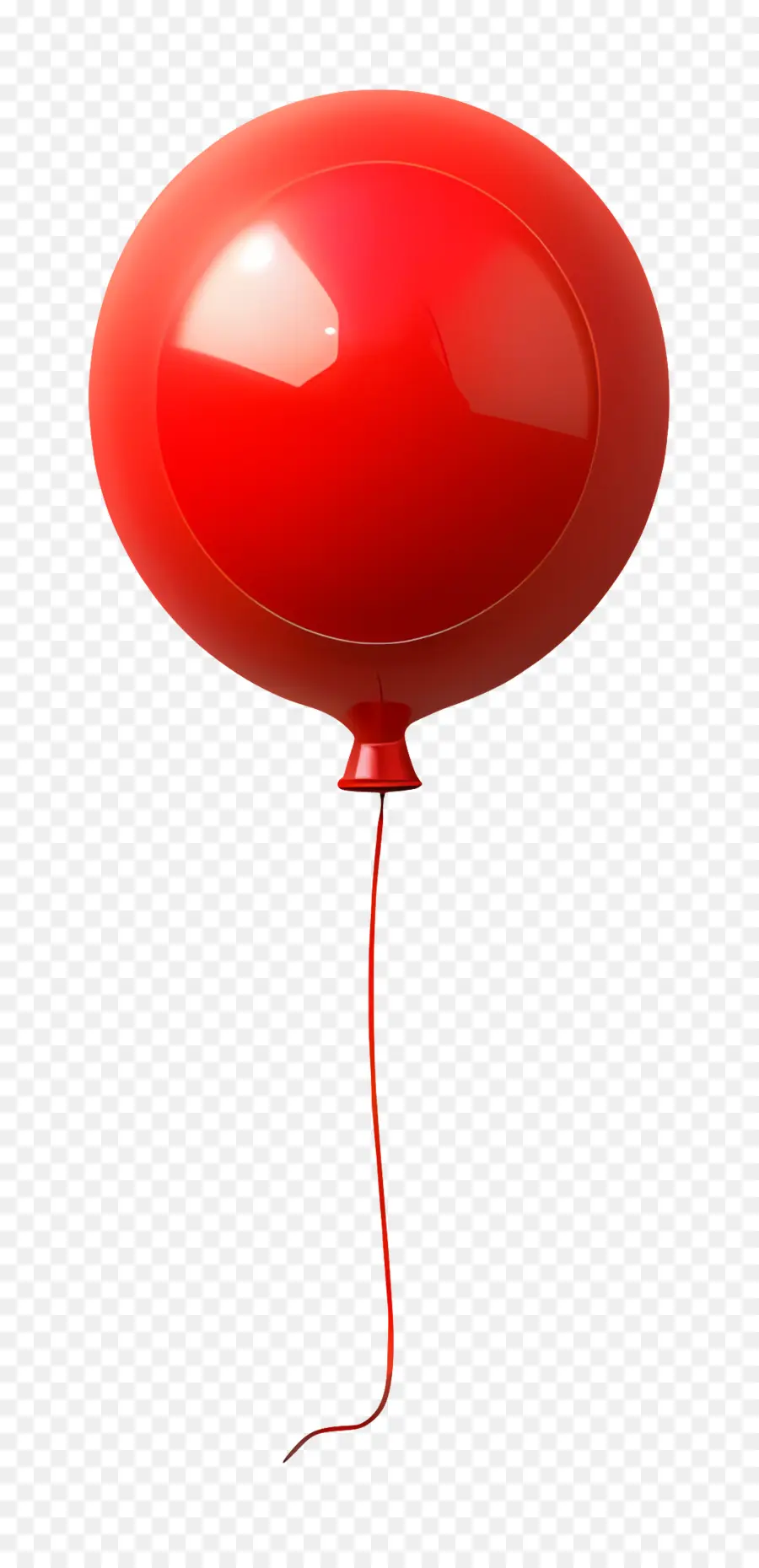 Balão Único，Balão Vermelho PNG