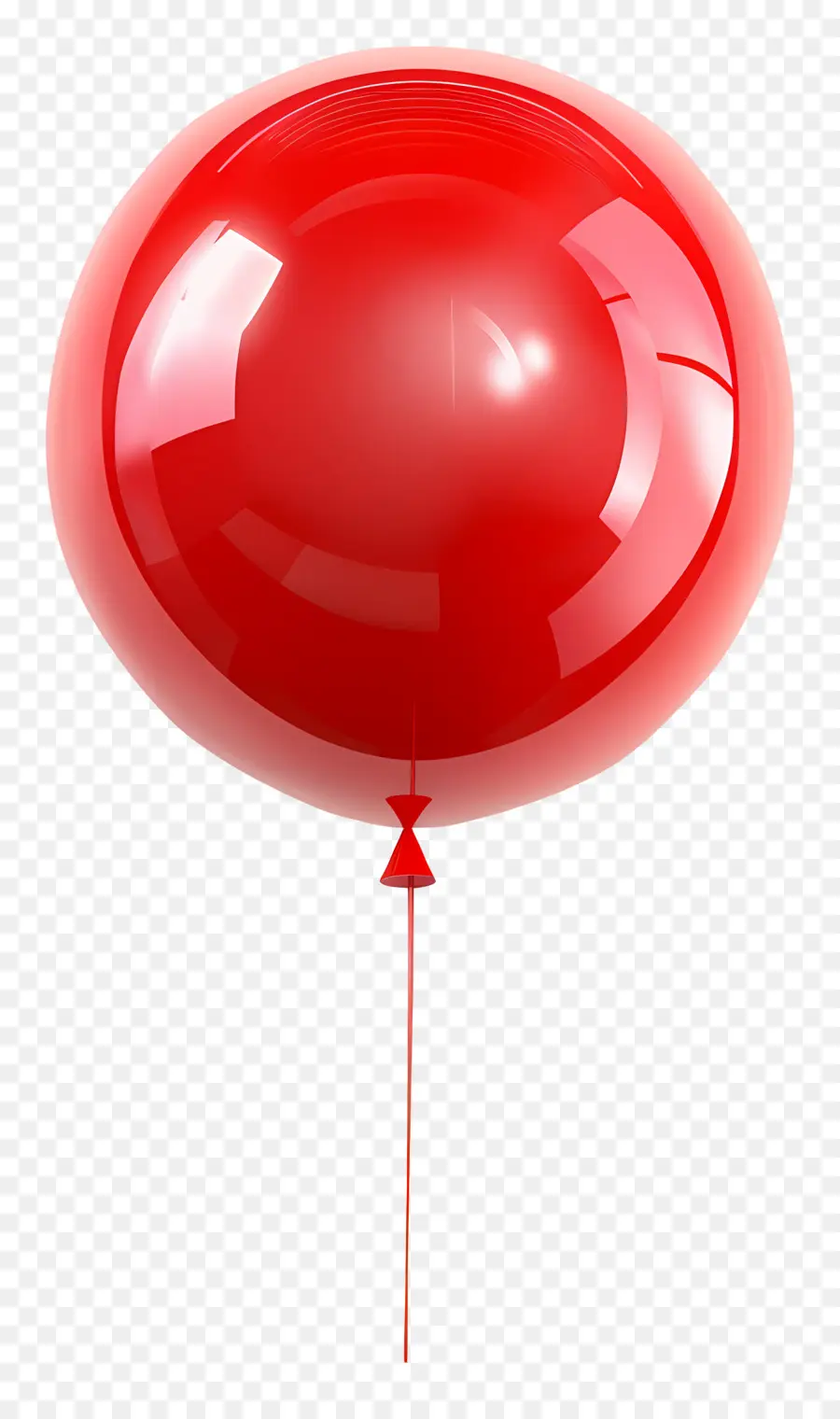 Balão Único，Balão Vermelho PNG