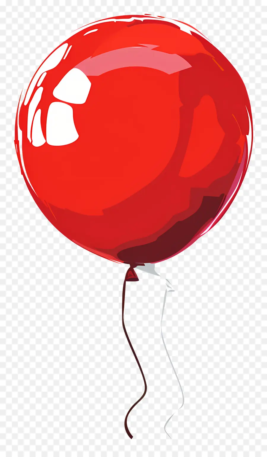 Balão Único，Balão Vermelho PNG