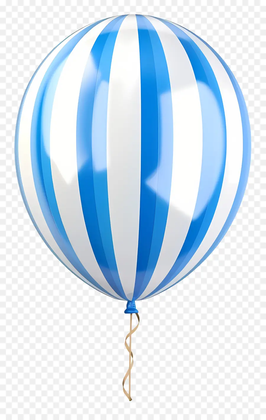 Balão Único，Balão Azul PNG