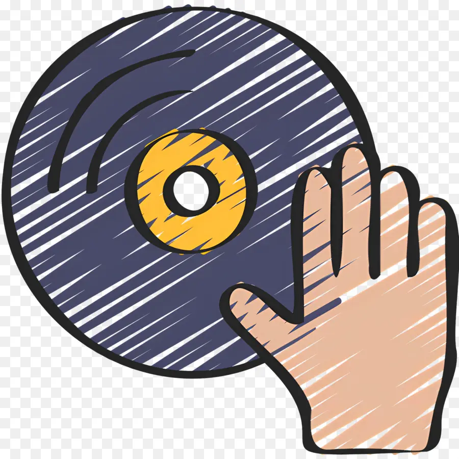 Dj De Música，Disco De Vinil PNG