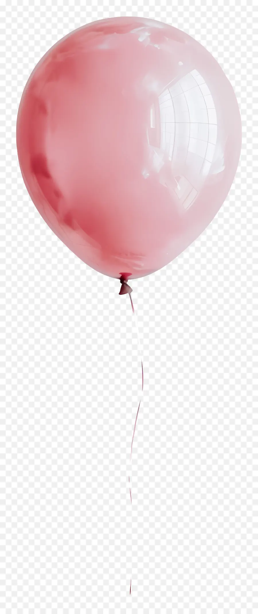 Balão Único，Balão Rosa PNG