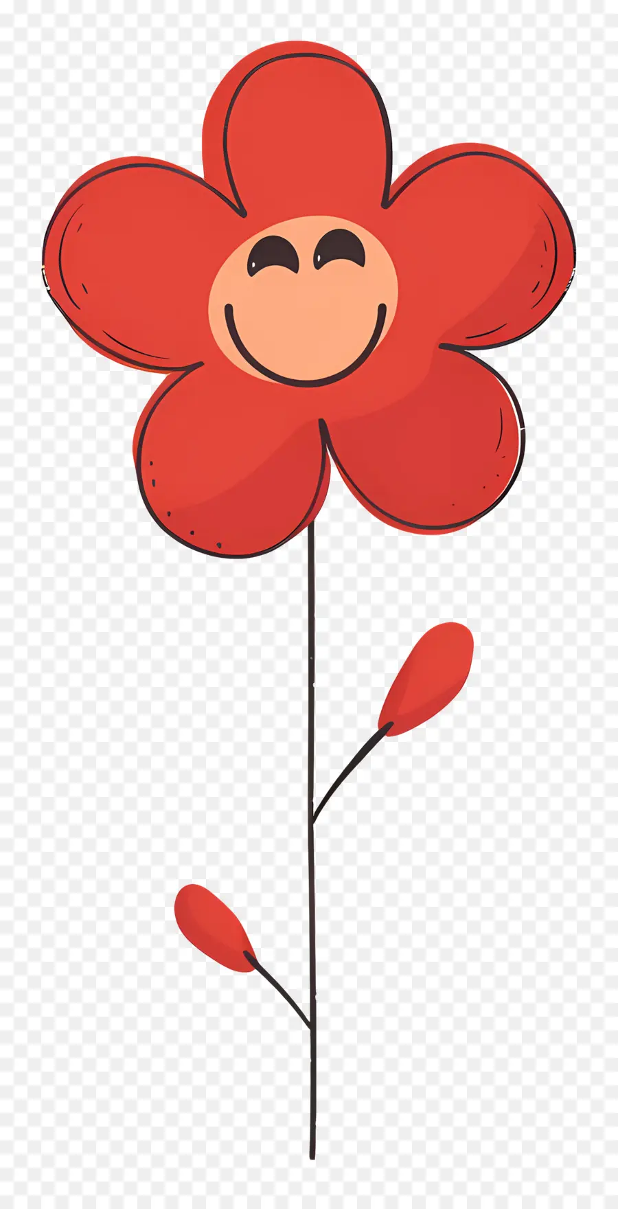 Emoji De Flor，Flor Sorridente PNG