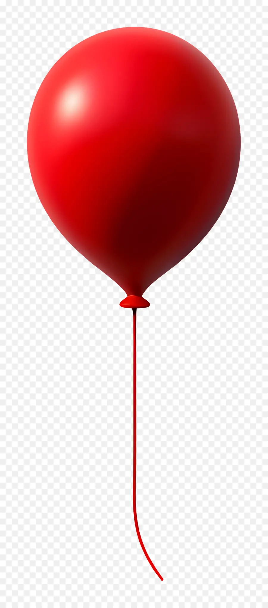 Balão Único，Balão Vermelho PNG