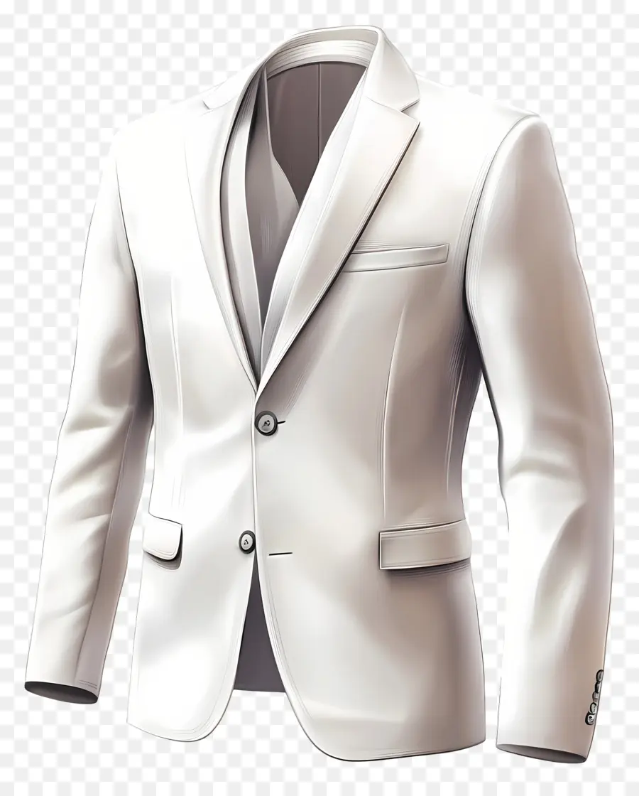 Blazer，Paletó Branco PNG