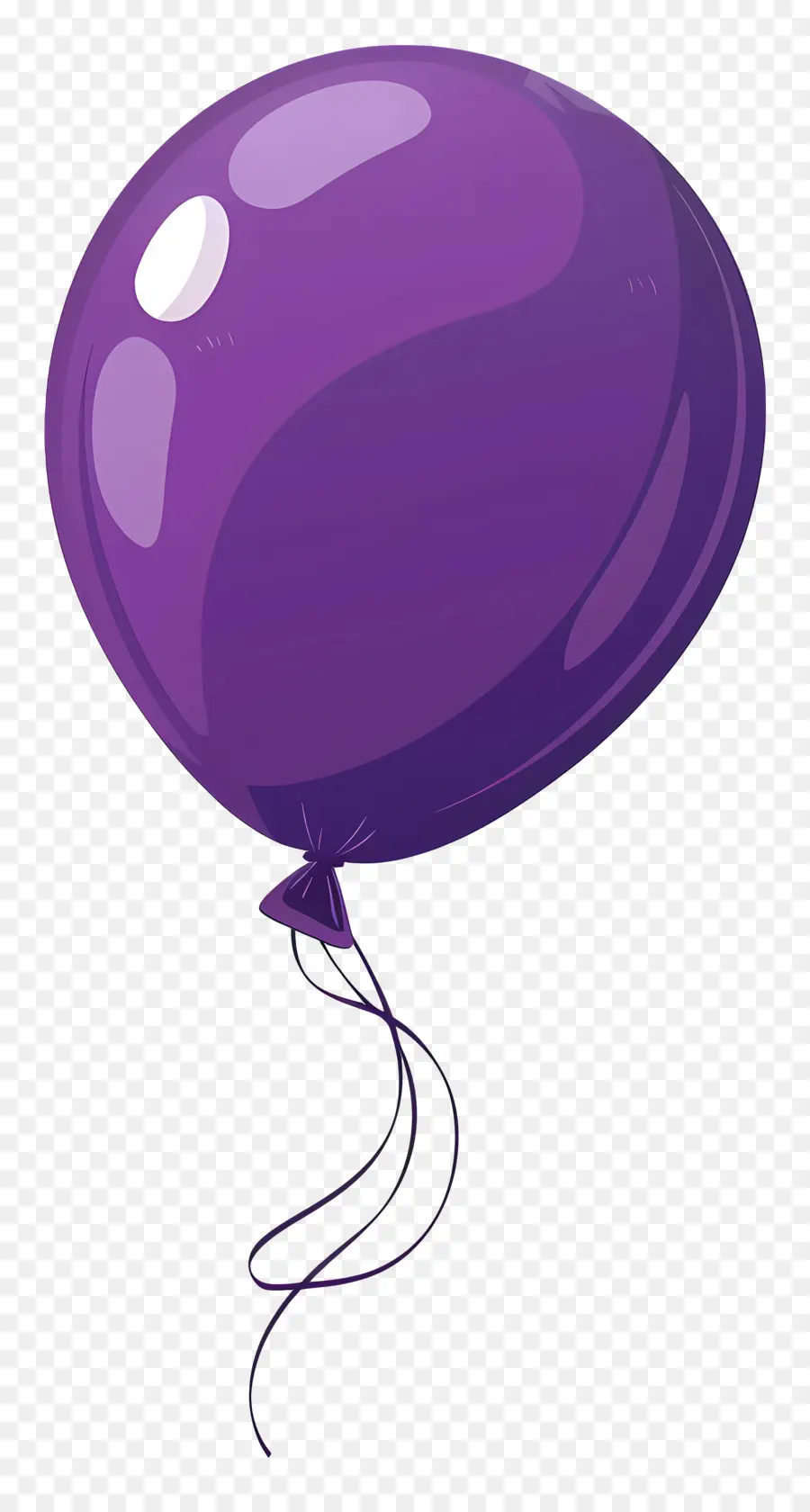 Balão Único，Balão Roxo PNG