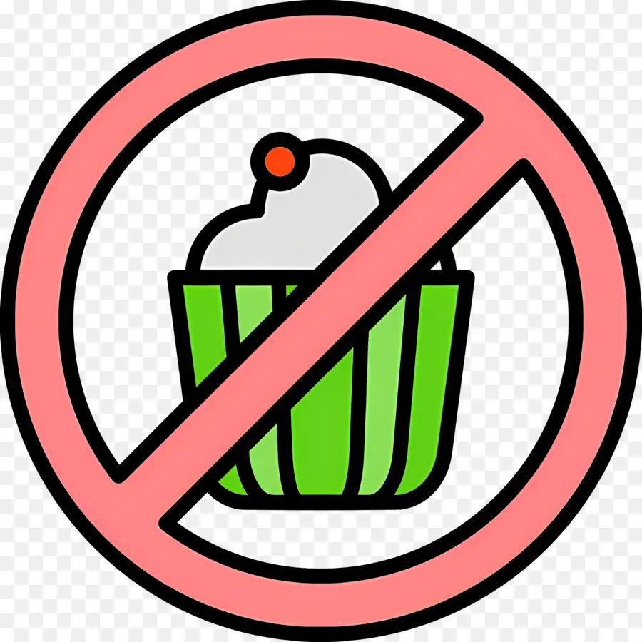 Sem Comida，Sem Cupcake PNG