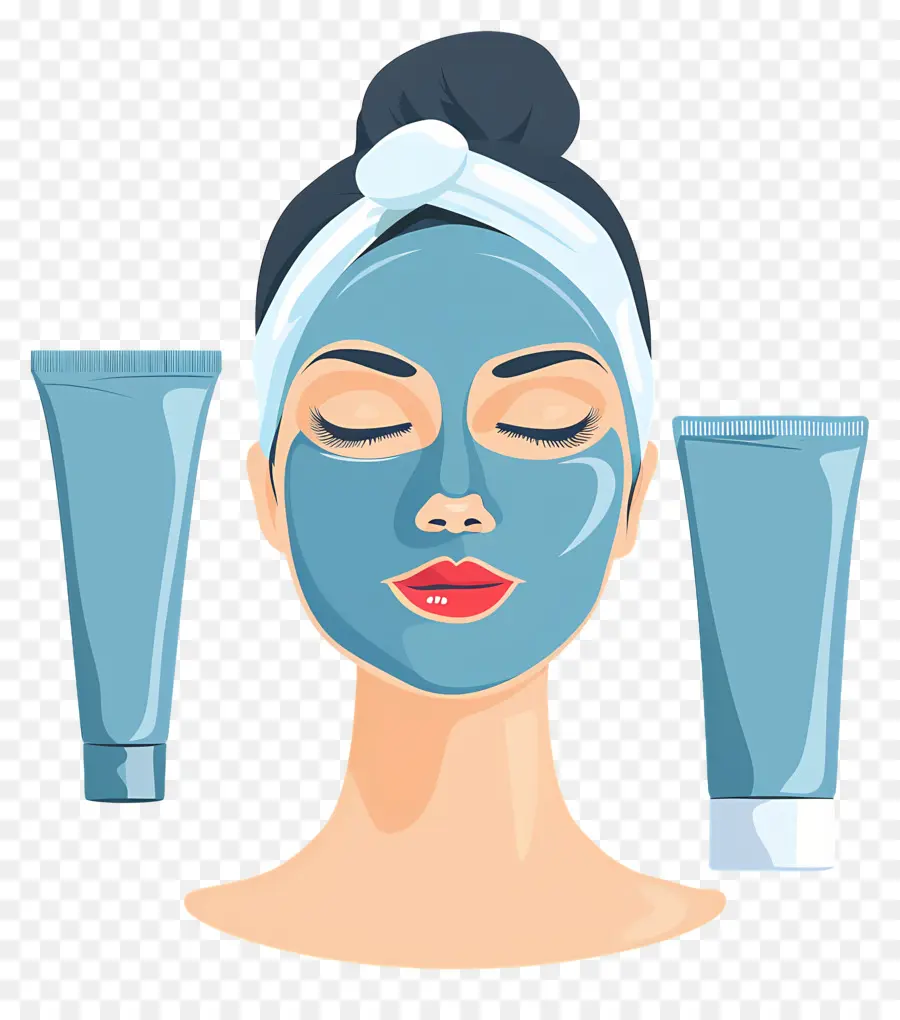 Máscara Facial De Spa，Máscara Facial PNG