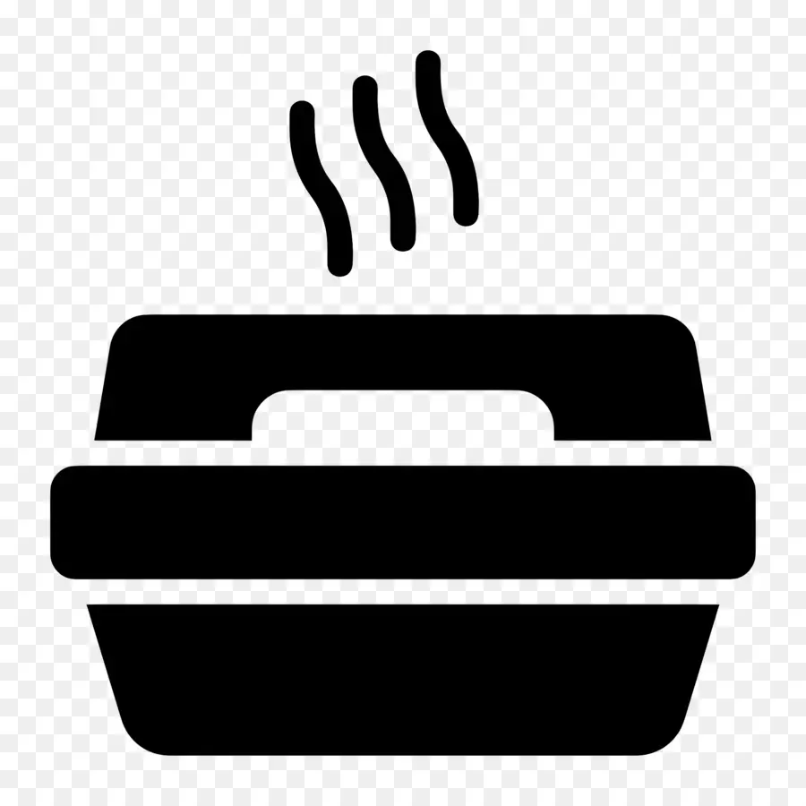 Vapor De Comida，Recipiente Fumegante PNG