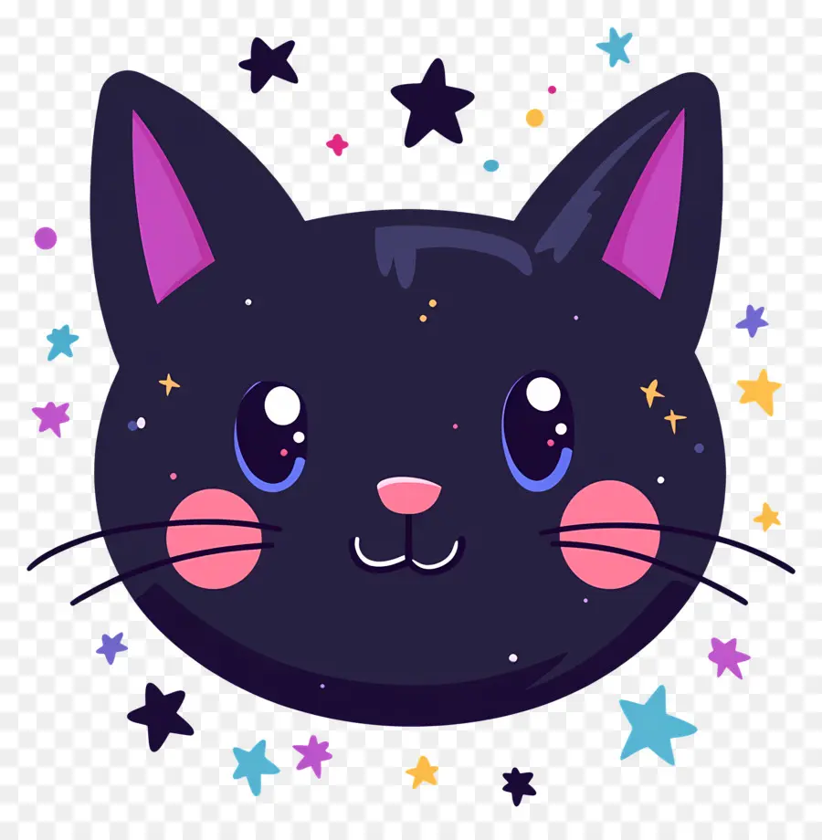 Gato Kawaii，Gato Fofo PNG