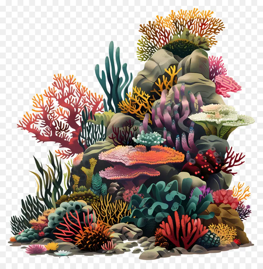 Fundo Da Natureza，Recife De Coral PNG