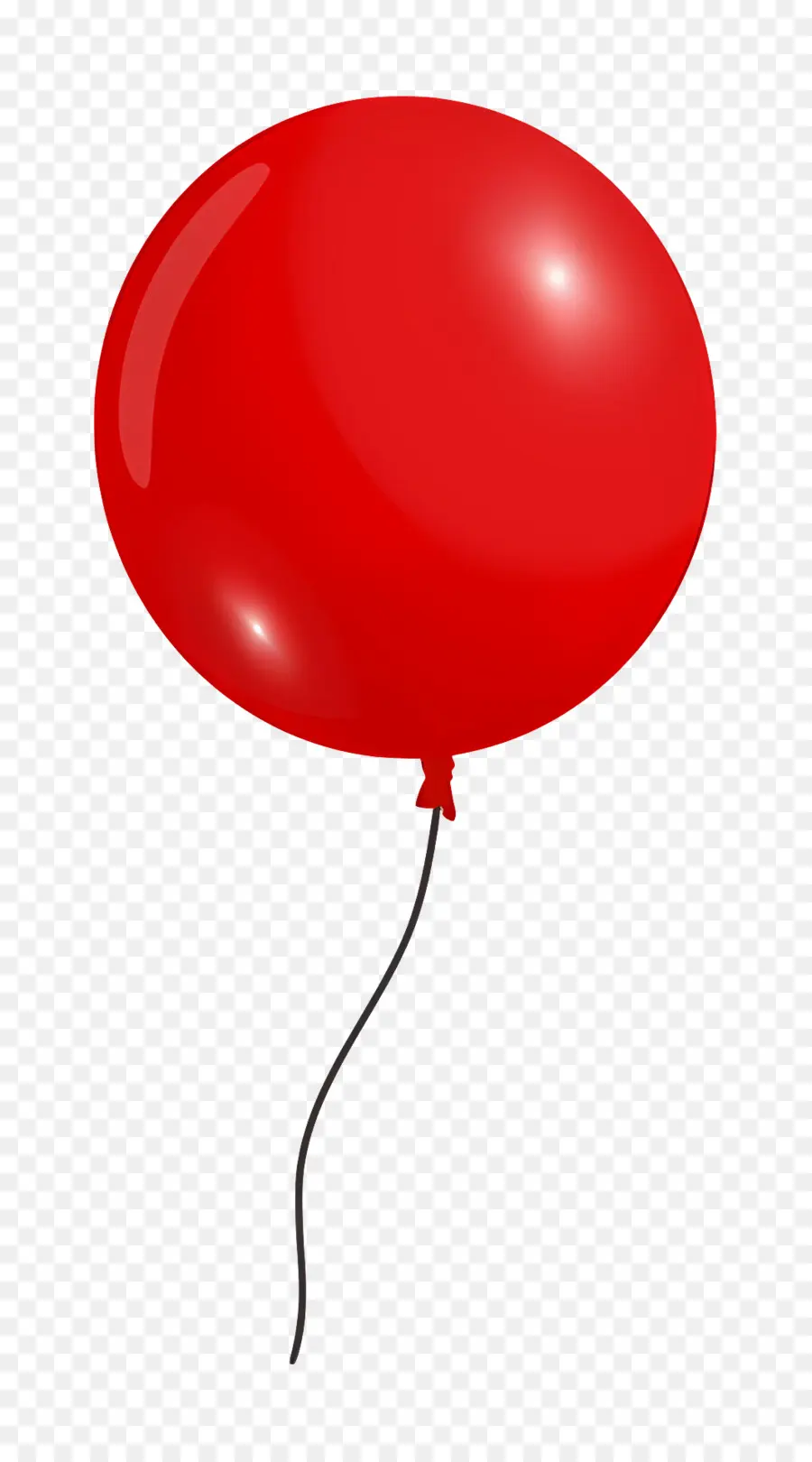 Balão Único，Balão Vermelho PNG