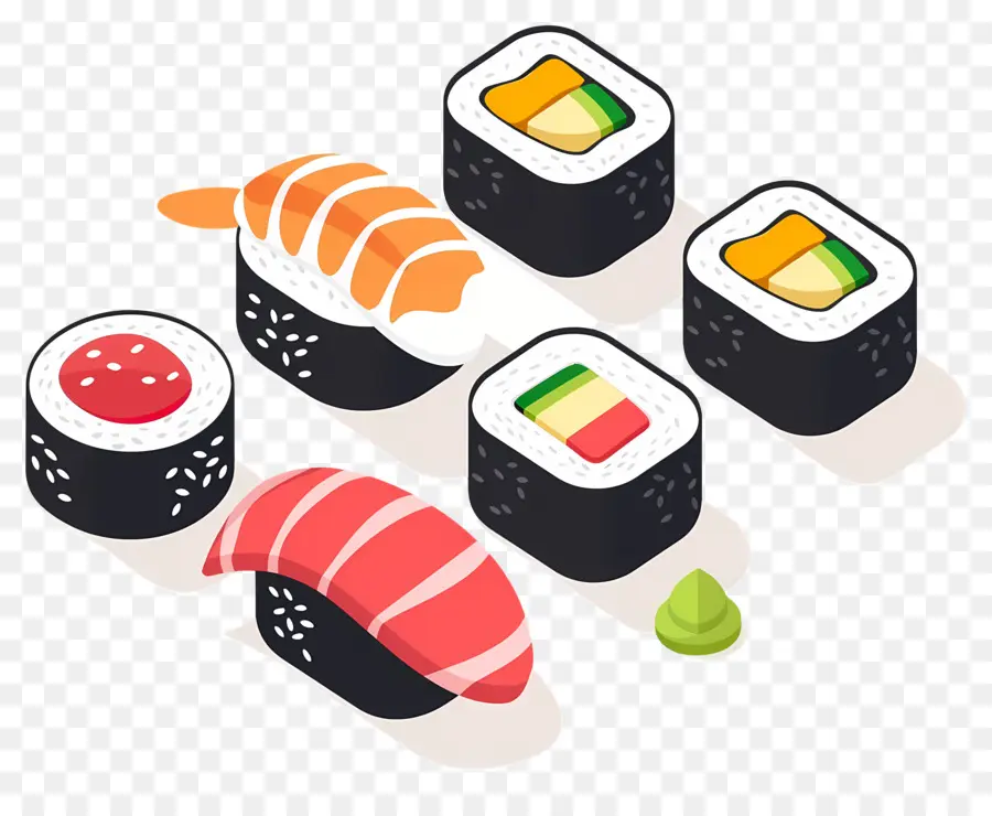 Dia Internacional Do Sushi，Rolinhos De Sushi PNG