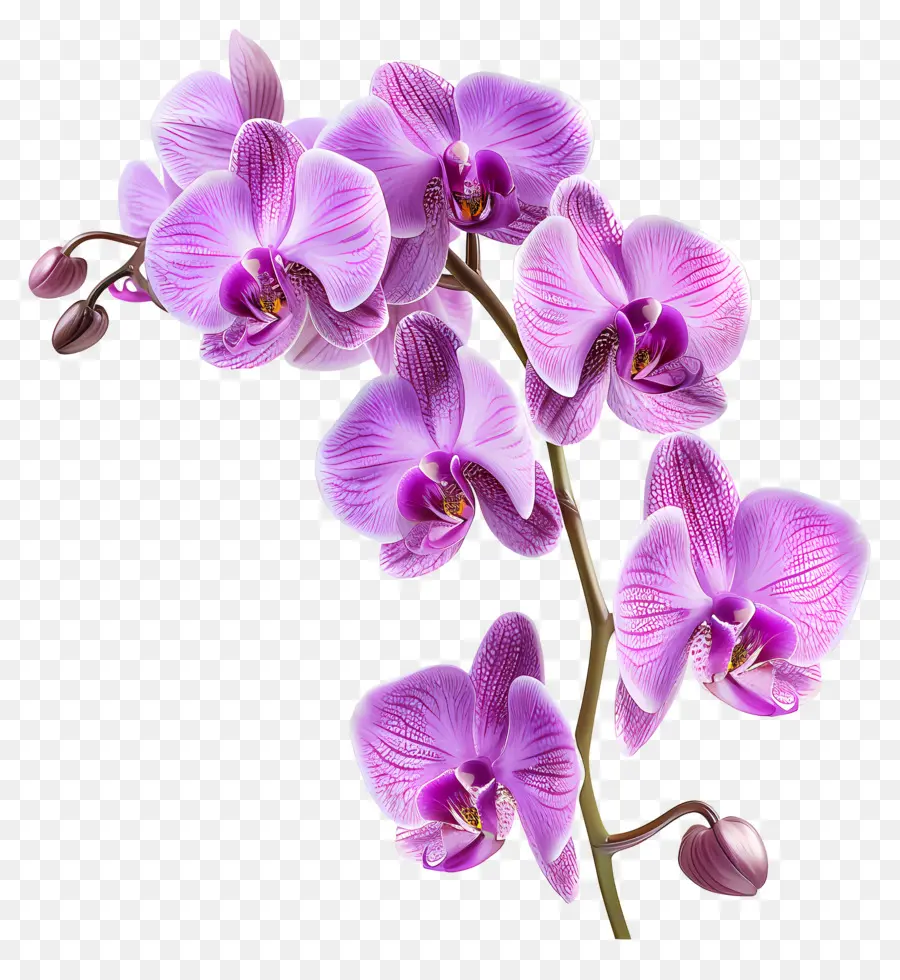 Flor De Orquídea，Orquídea Branca PNG