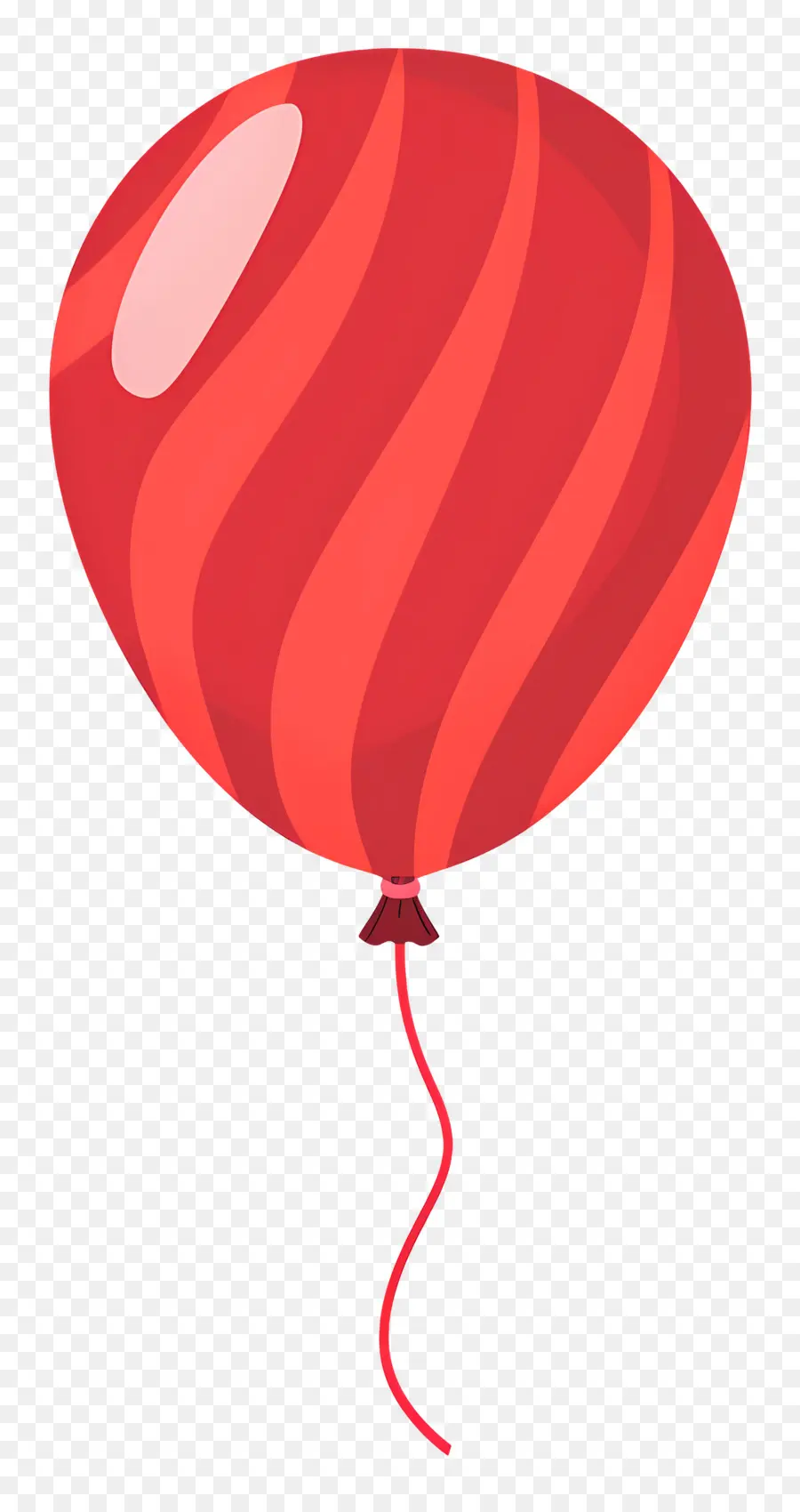 Balão Único，Balão Vermelho PNG