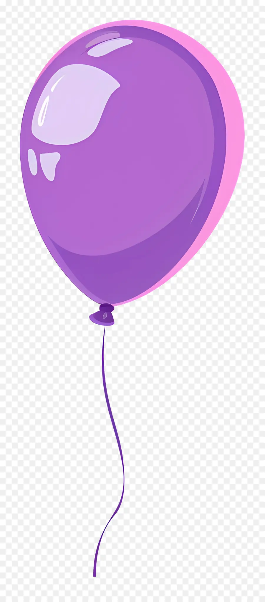 Balão Único，Balão Roxo PNG