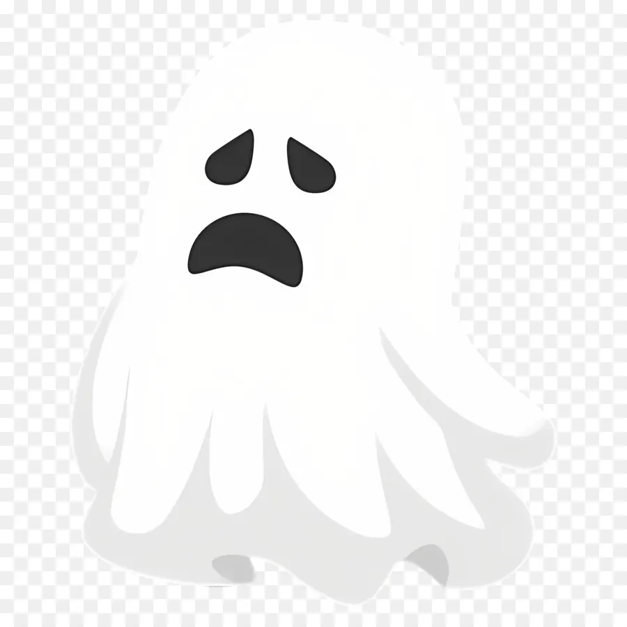 Fantasma Do Dia Das Bruxas，Fantasma Triste PNG