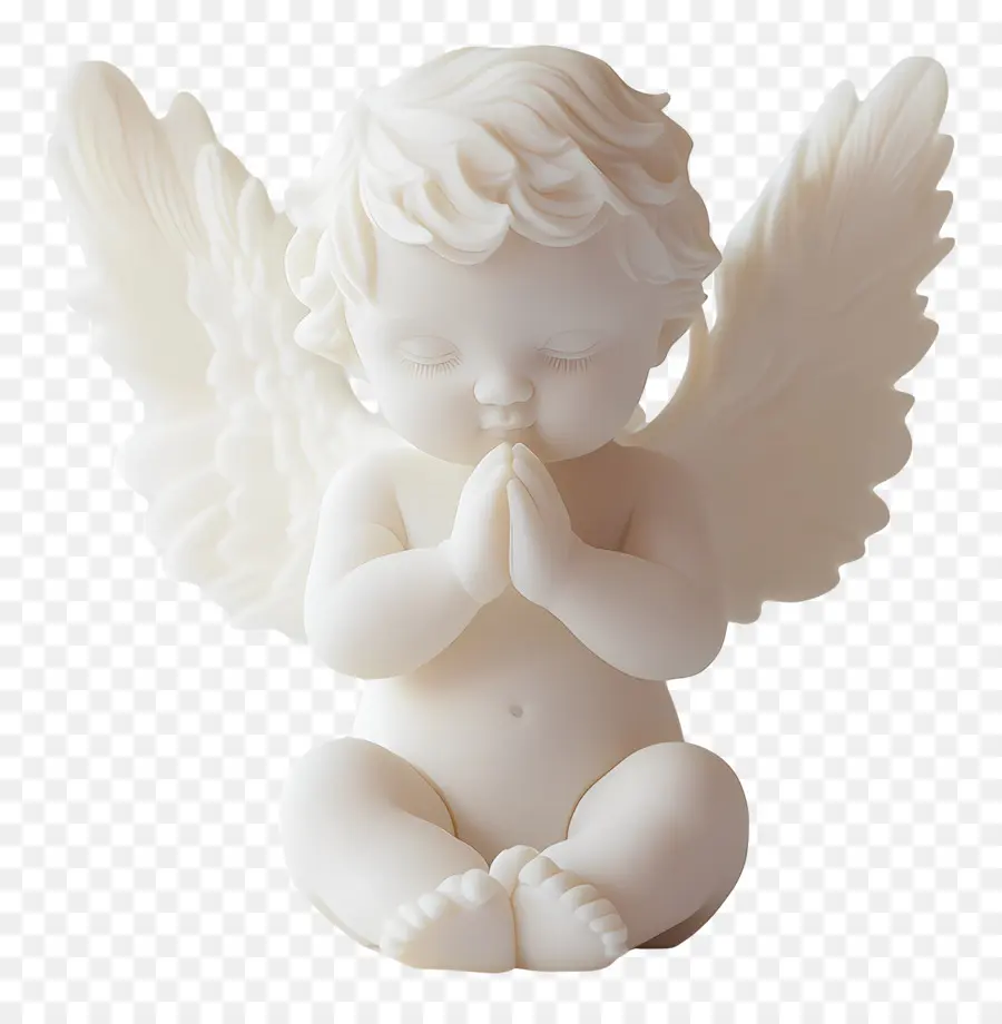 Bebê Anjo，Estatueta De Anjo PNG