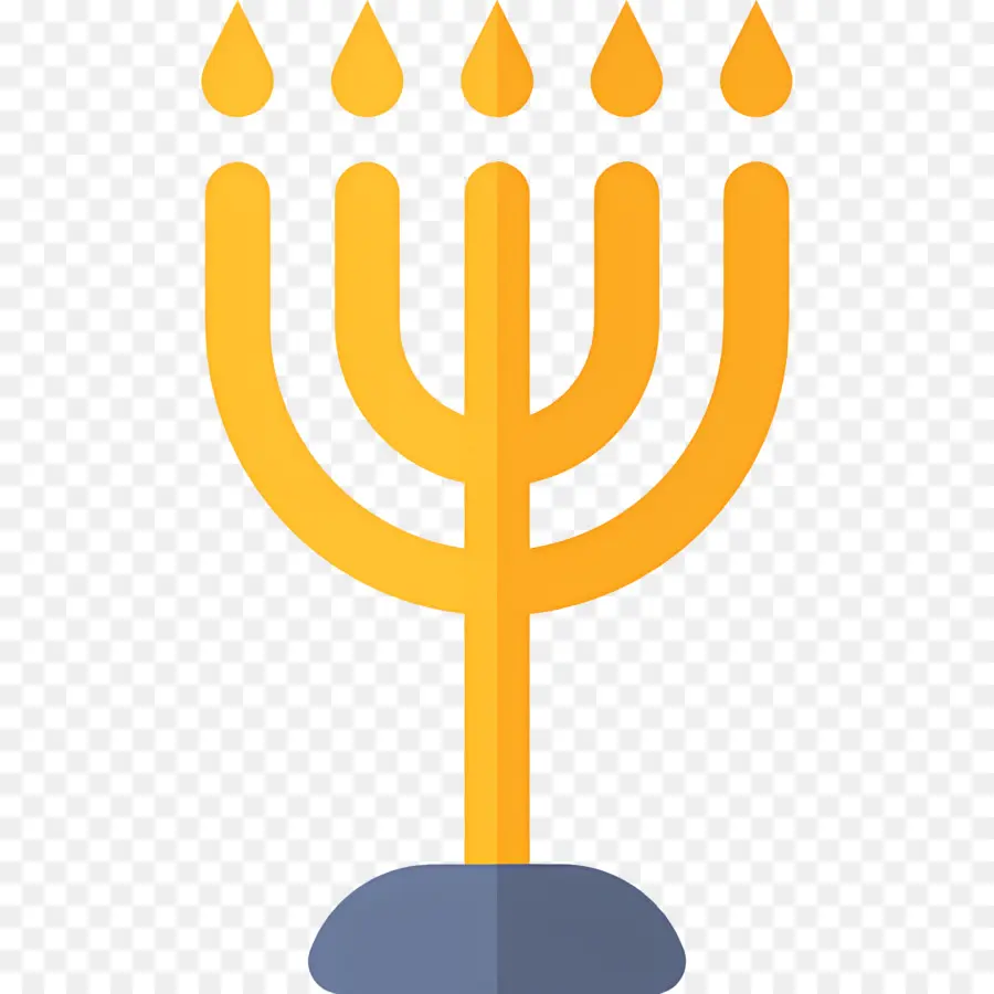 Menorá De Hanukkah，Menorá PNG