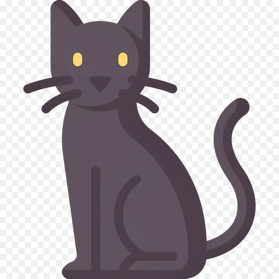 Gato Do Dia Das Bruxas，Gato Cinzento PNG