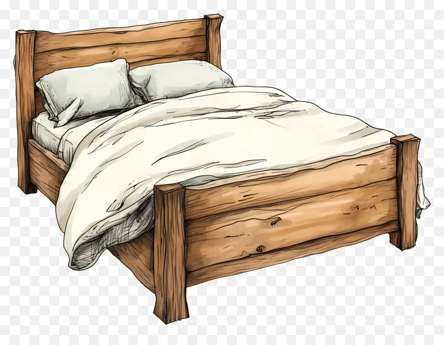 Cama Aconchegante，Cama PNG