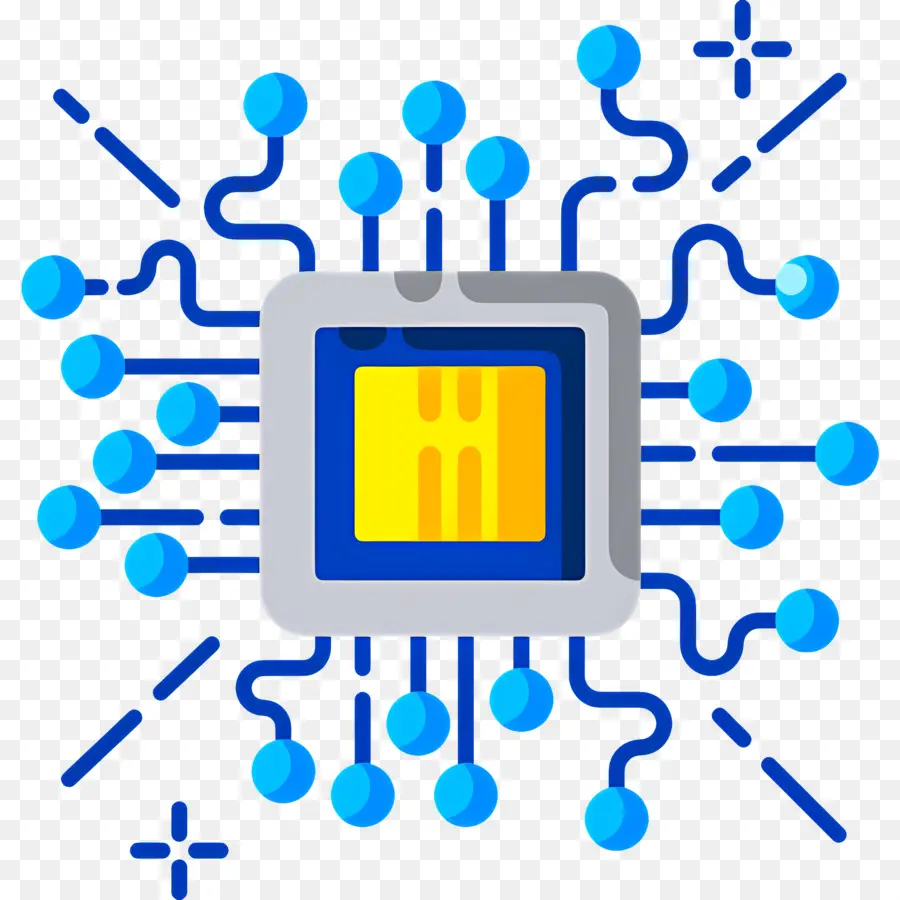 Ciência E Tecnologia，Microchip PNG