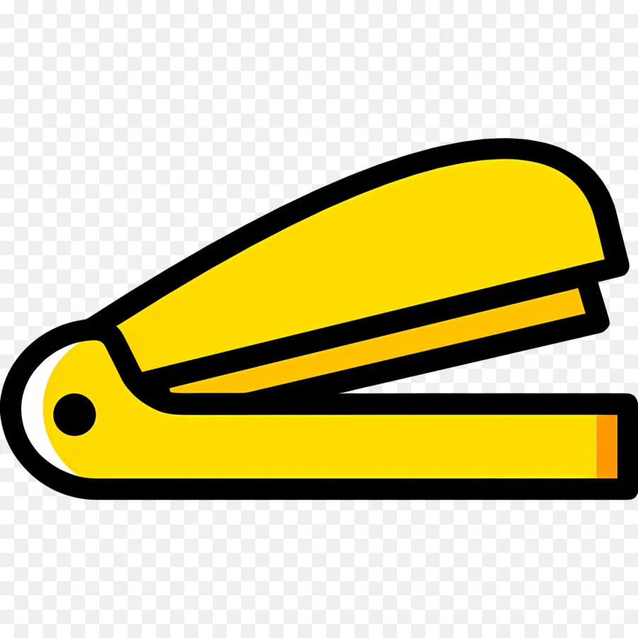 Grampeador，Grampeador Amarelo PNG