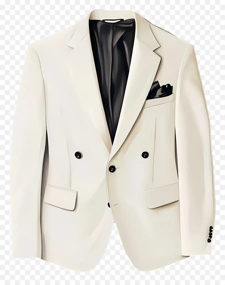 Blazer，Paletó Branco PNG