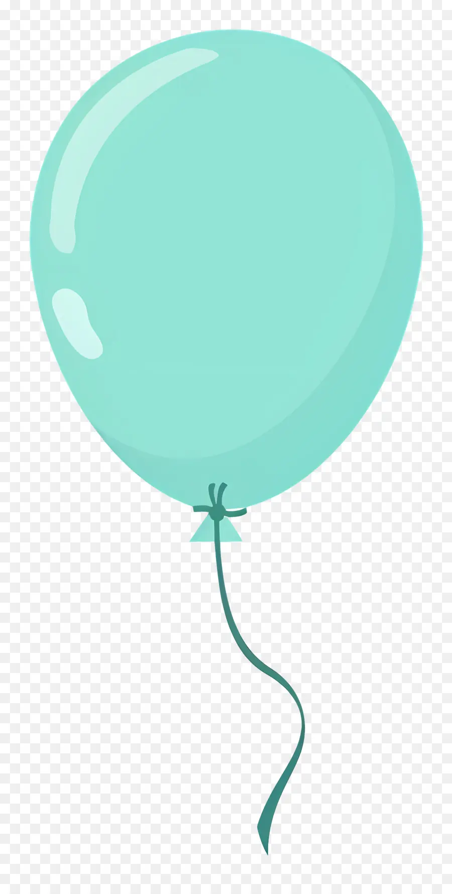 Balão Único，Balão Verde PNG