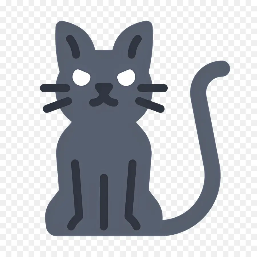 Gato Do Dia Das Bruxas，Gato Cinzento PNG