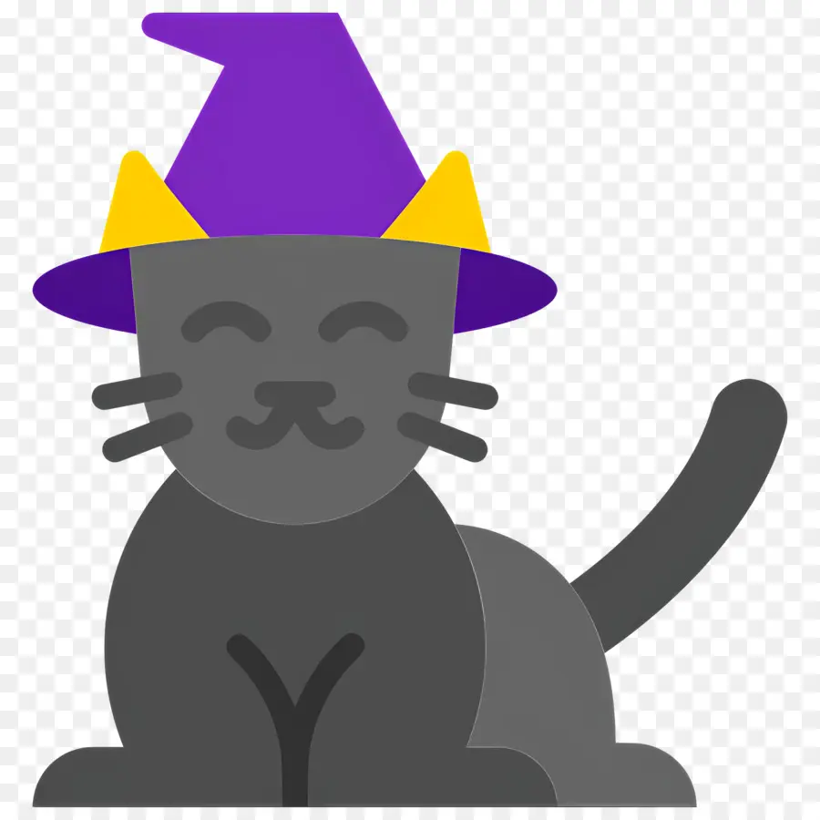 Gato Do Dia Das Bruxas，Gato Preto PNG