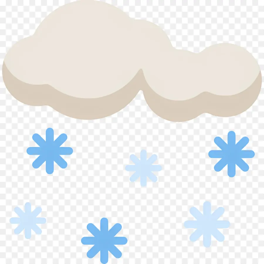 Tempo Nevado，Nuvem Nevada PNG