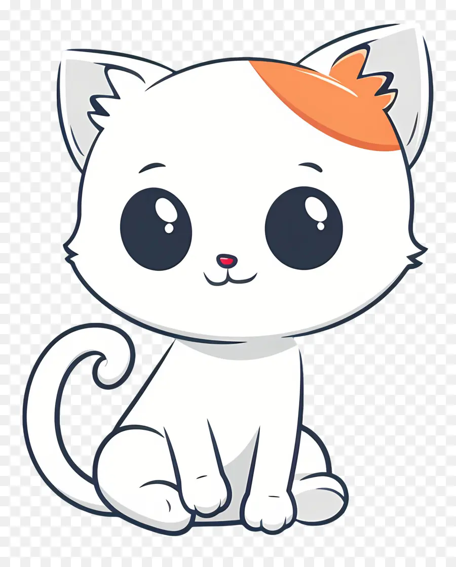 Gato Kawaii，Gato Fofo PNG