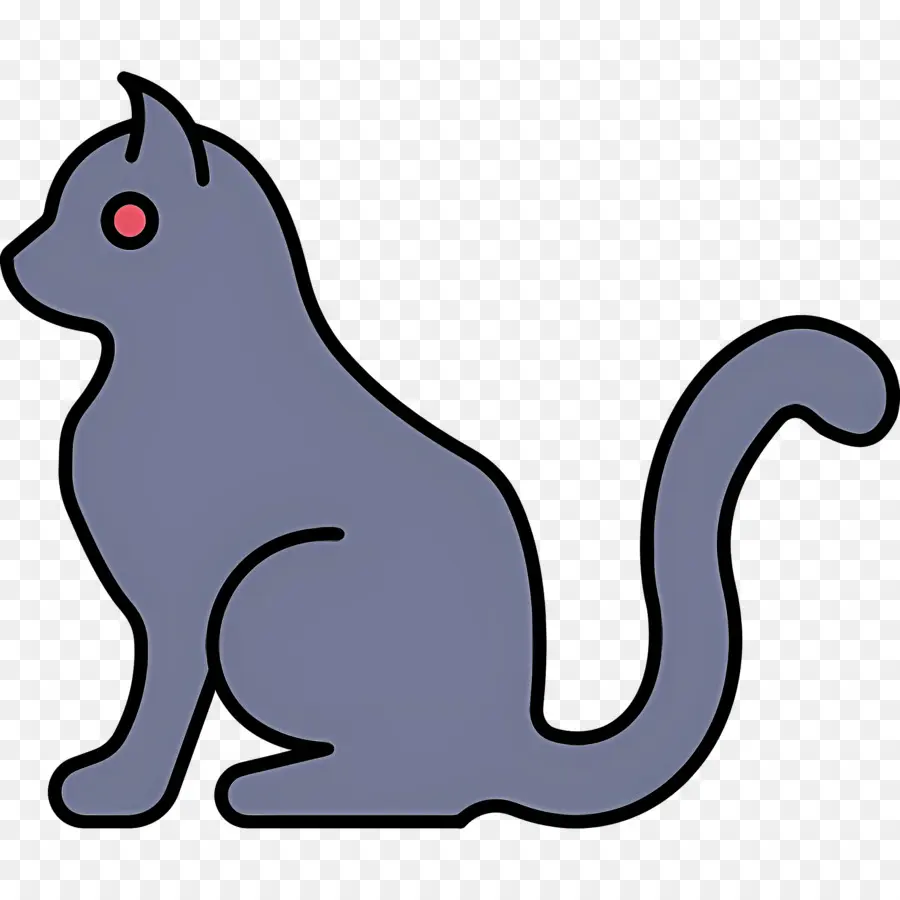 Gato Do Dia Das Bruxas，Gato Cinzento PNG