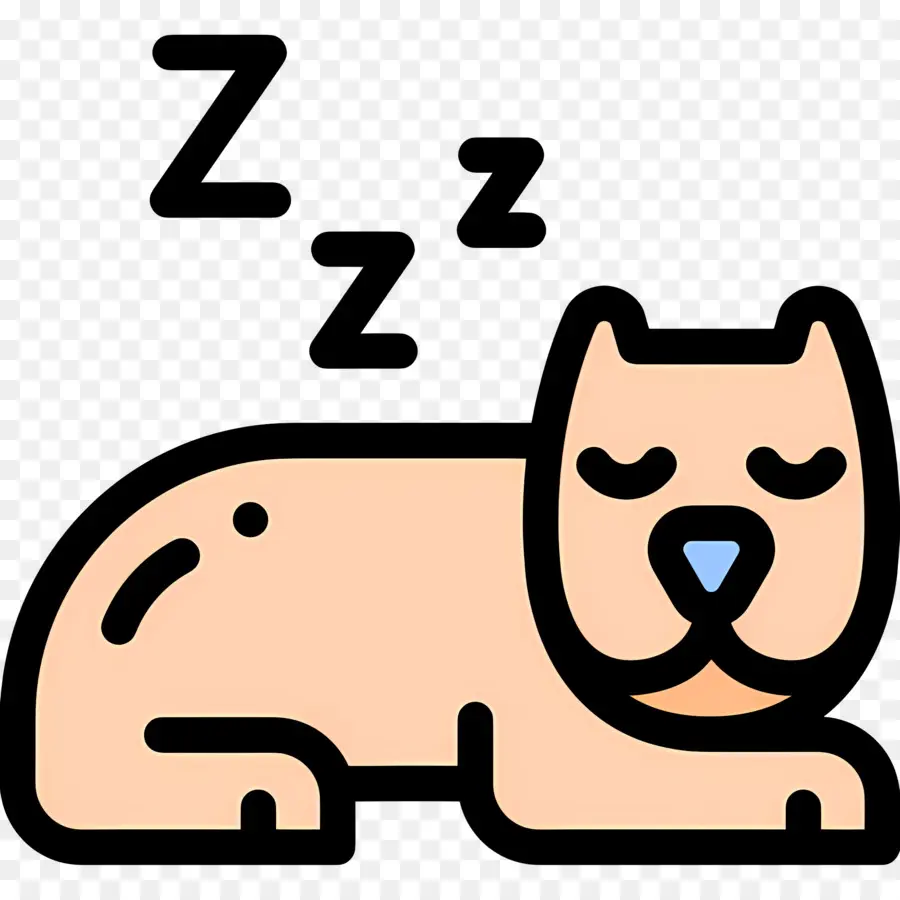 Cachorro Dormindo，Descansando PNG