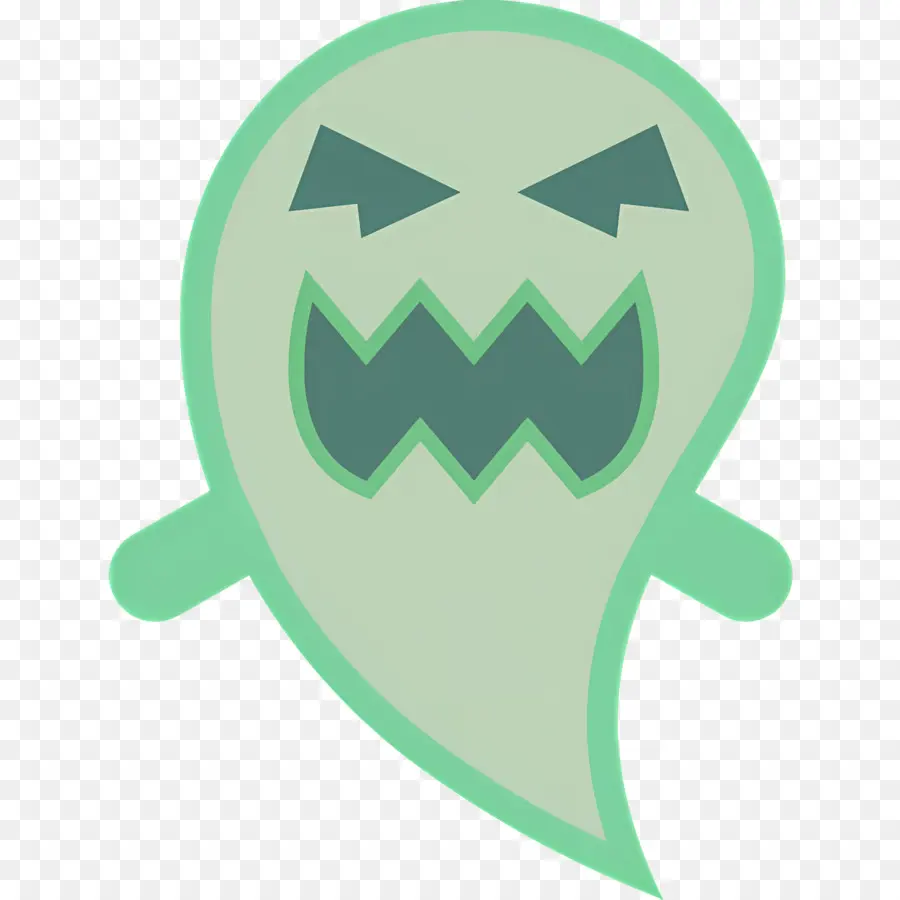 Fantasma Do Dia Das Bruxas，Fantasma Verde PNG