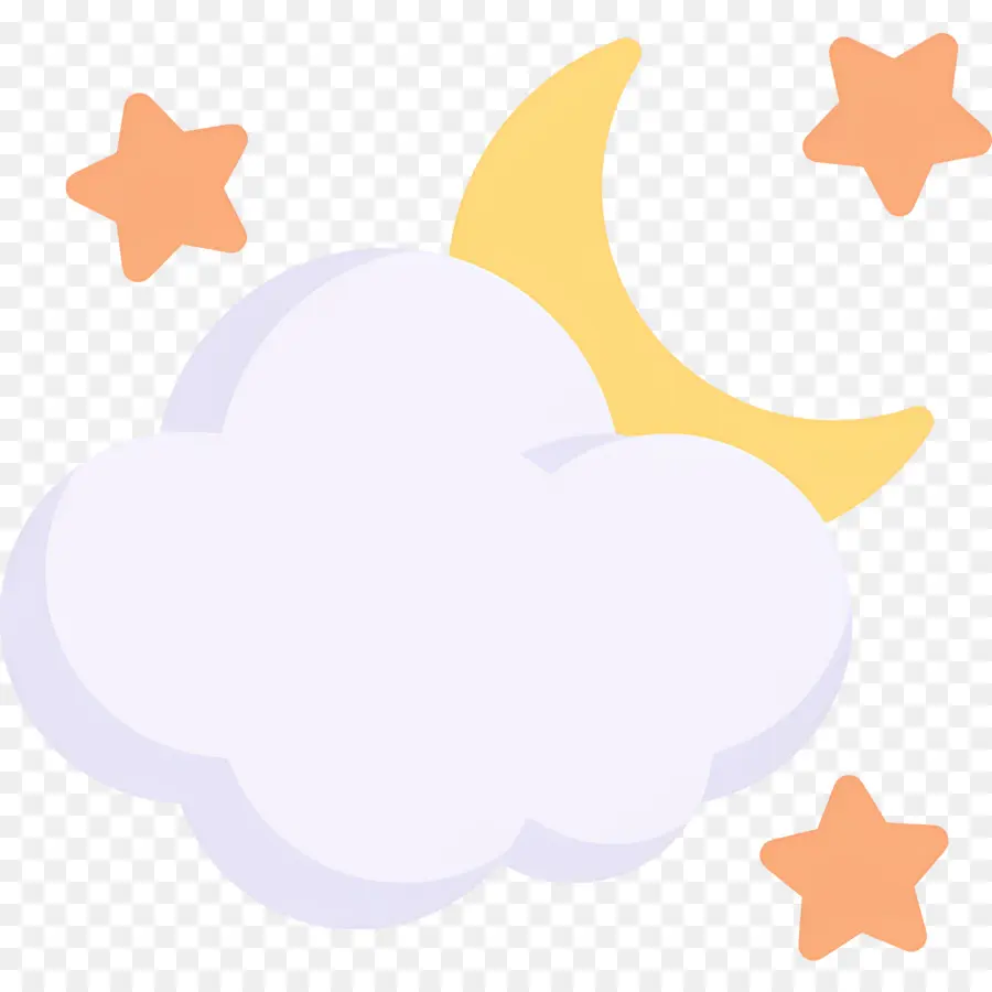 Nuvens Da Lua，Nuvem E Lua PNG