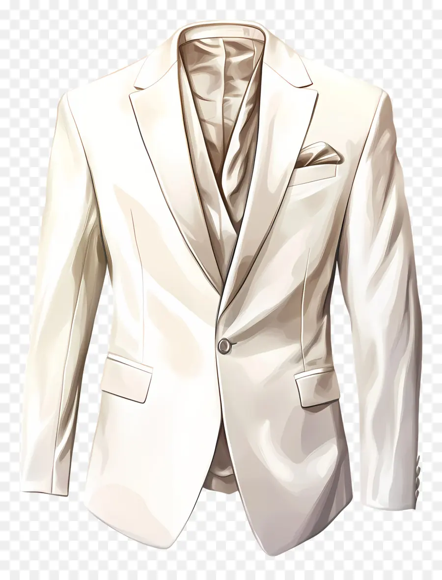 Blazer，Paletó Branco PNG