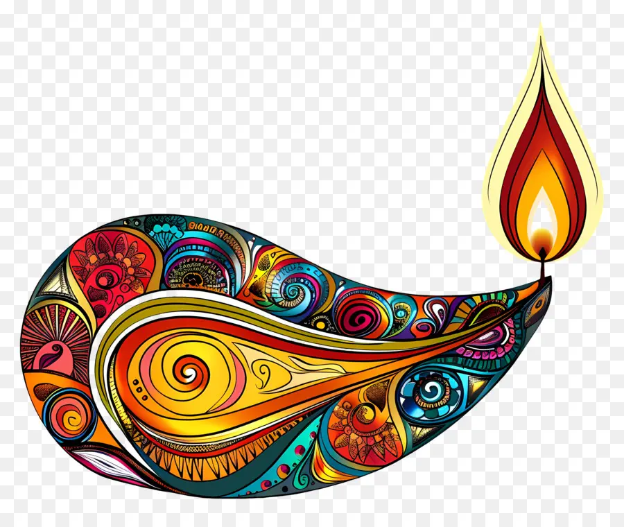 Flor De Diwali，Lâmpada Decorativa PNG